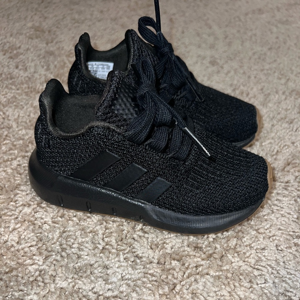 Black Toddler Adidas (never worn)